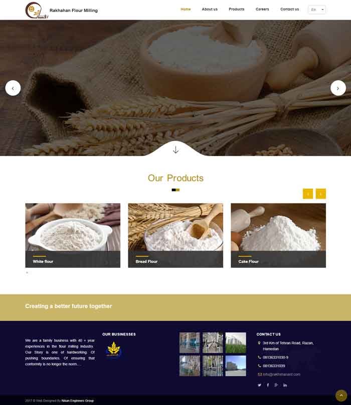 وب سایت رخشان